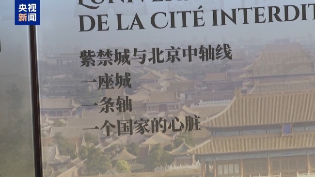 中法共创沉浸式展览 观众感受故宫之美