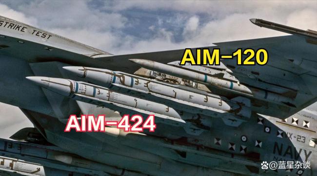 美军公开超远程空空导弹AIM424 射程达463公里