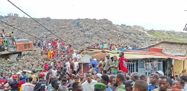 几内亚一垃圾填埋场坍塌致30人死亡