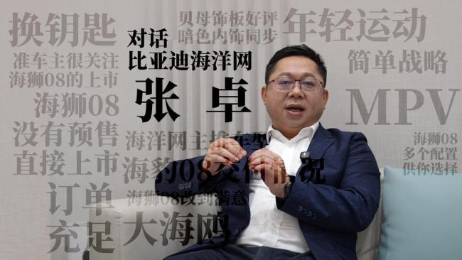 比亚迪海洋网销售事业部总经理张卓：“大海鸥”将于年内上市