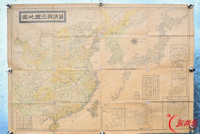 2幅旧地图揭示日本侵华野心