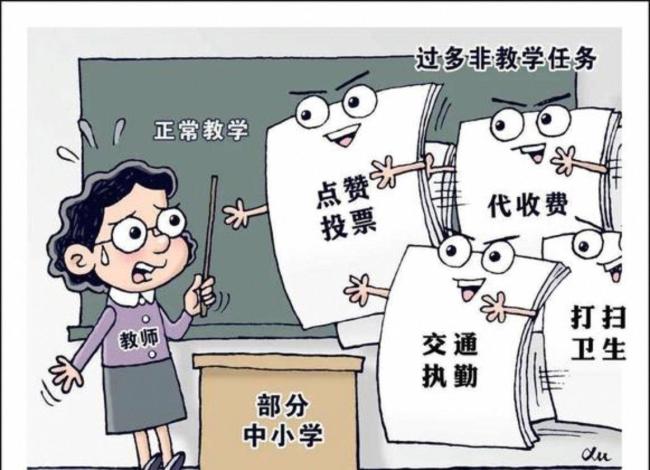 教育部:减下来不必要的检查评比填表 让老师专心教学