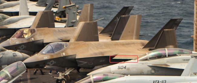 林肯号航母上F-35涂层脱落意味啥 隐身性能大打折扣