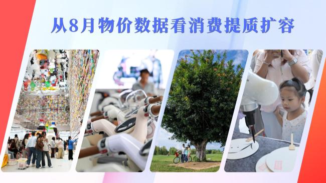 从8月物价数据看消费提质扩容