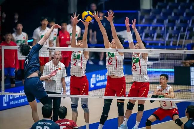 中国男排1-3韩国 无缘直通奥运名额 亚锦赛止步八强
