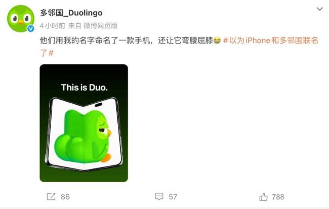 多邻国 iPhone 名字引发的趣谈