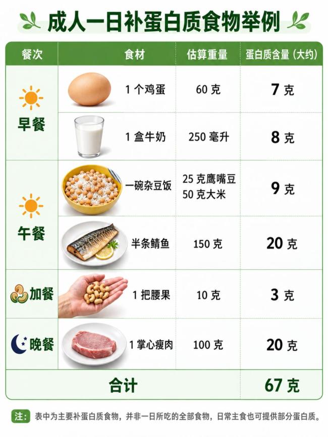 不同人群补充蛋白质该吃哪些食物 科学摄入指南