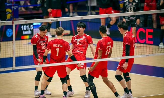 3-0！日本男排夺亚锦赛冠军 直通洛杉矶奥运会 中国男排第六名 日伊巅峰对决