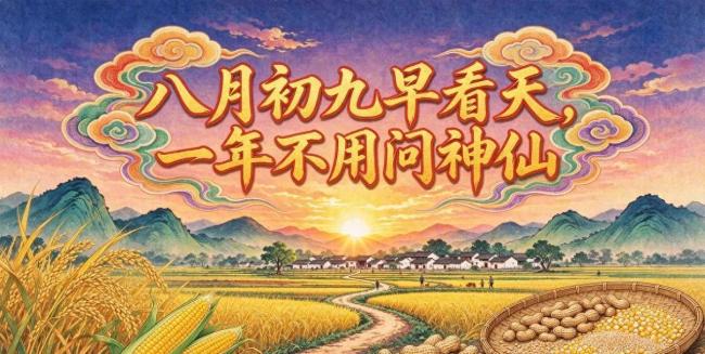今年春节会冷到哭？就看八月初九