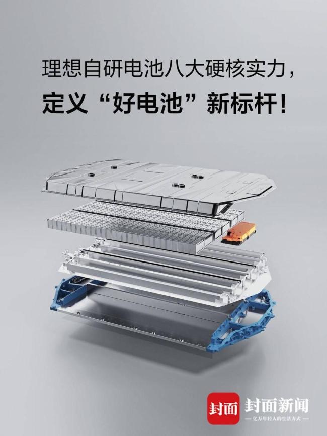 理想为何要在i9等新车上换自研电池 提升整车体验与安全性