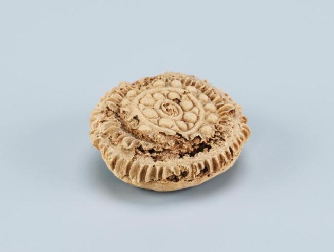这块1400年前的月饼至今不知是啥馅 唐代宝相花之谜