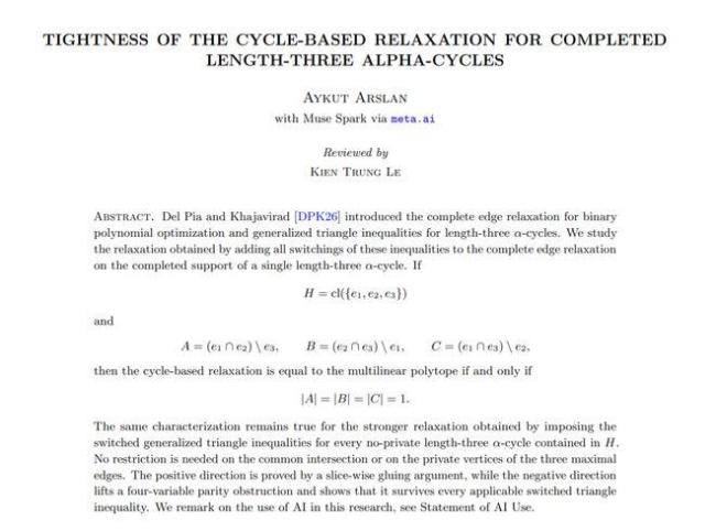 Meta AI连破6大数学猜想 AI数学研究新时代