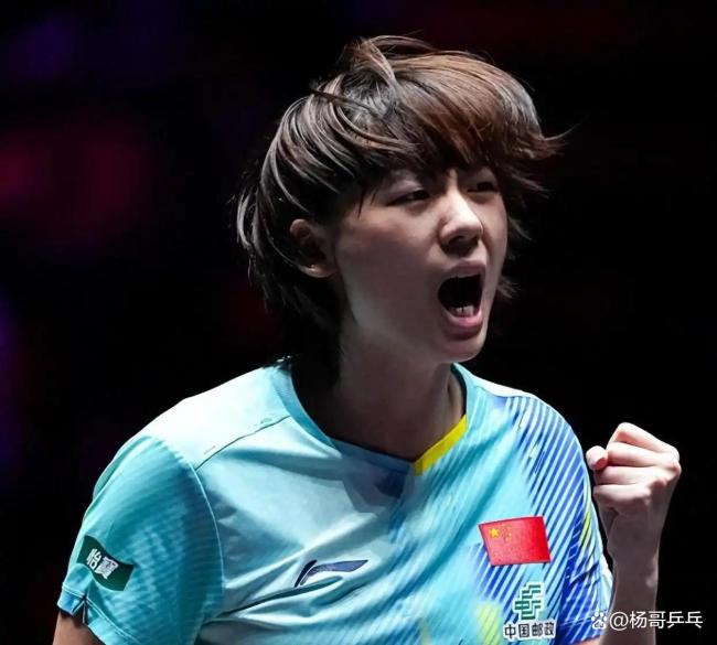 陈熠3-1战胜彭郁涵 破解怪胶打法成功晋级