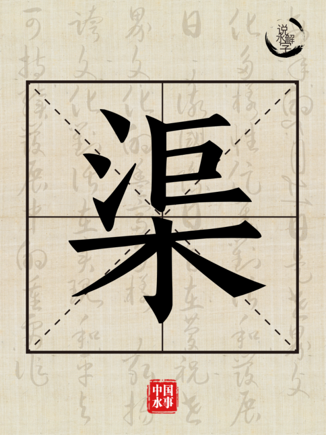 为什么说“渠”是人凿的河