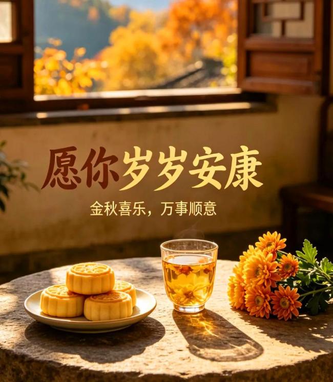 九月初九愿岁月久久 福寿安康长相伴