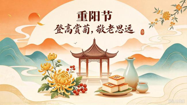 今又重阳岁岁重阳