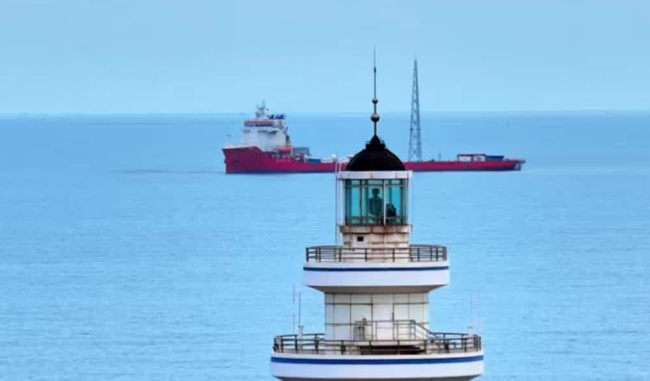 日照海域海上发射运载火箭
