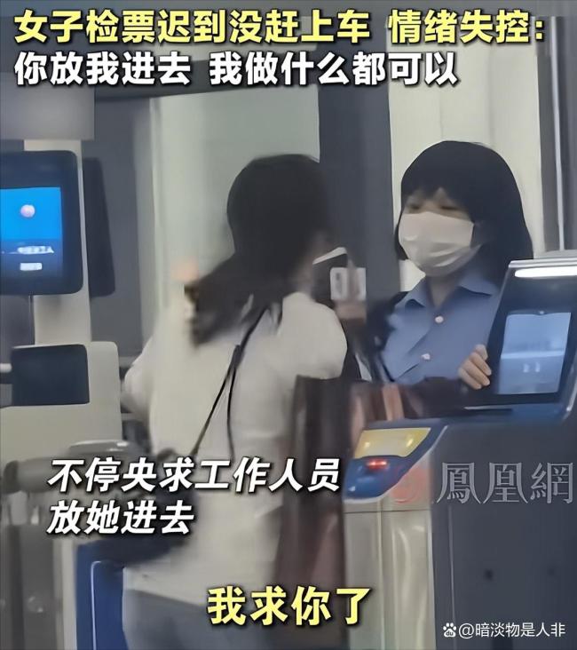12306回应女子迟到错过检票失控哀求 规则与同情的两难选择