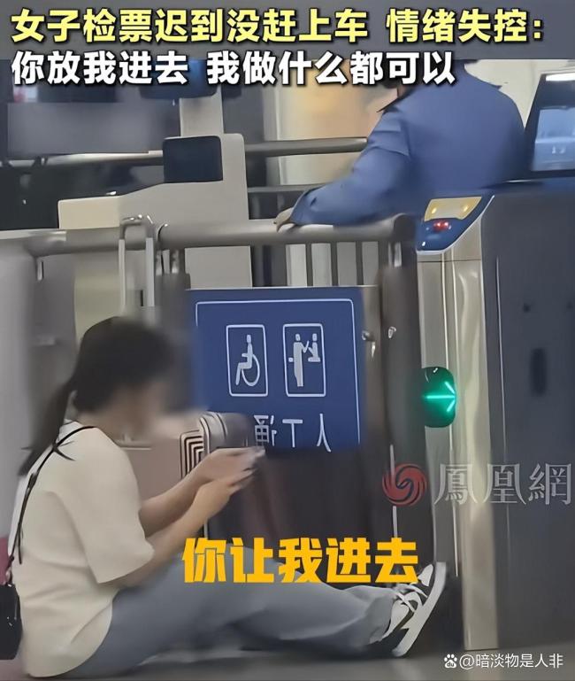 官方通报“错过检票跪求工作人员” 规则与同情的两难选择