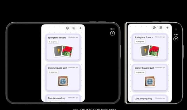 iPhone Duo内屏玩王者原神不支持全屏 首批用户遇尴尬