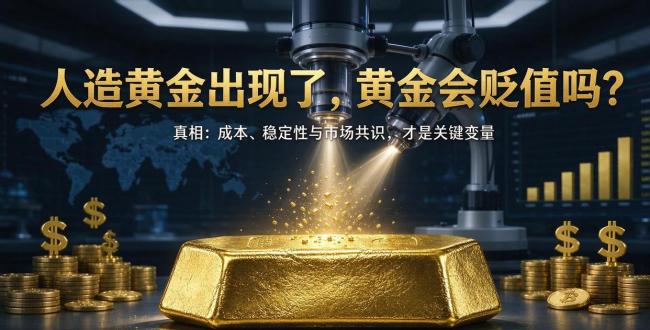 人造黄金会不会击穿金价 炼金术的现实挑战