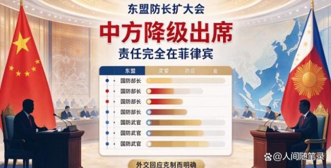 中方降级出席会议 责任全在菲方