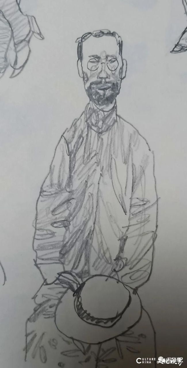 著名画家岳海波谈速写的本质:抓特征