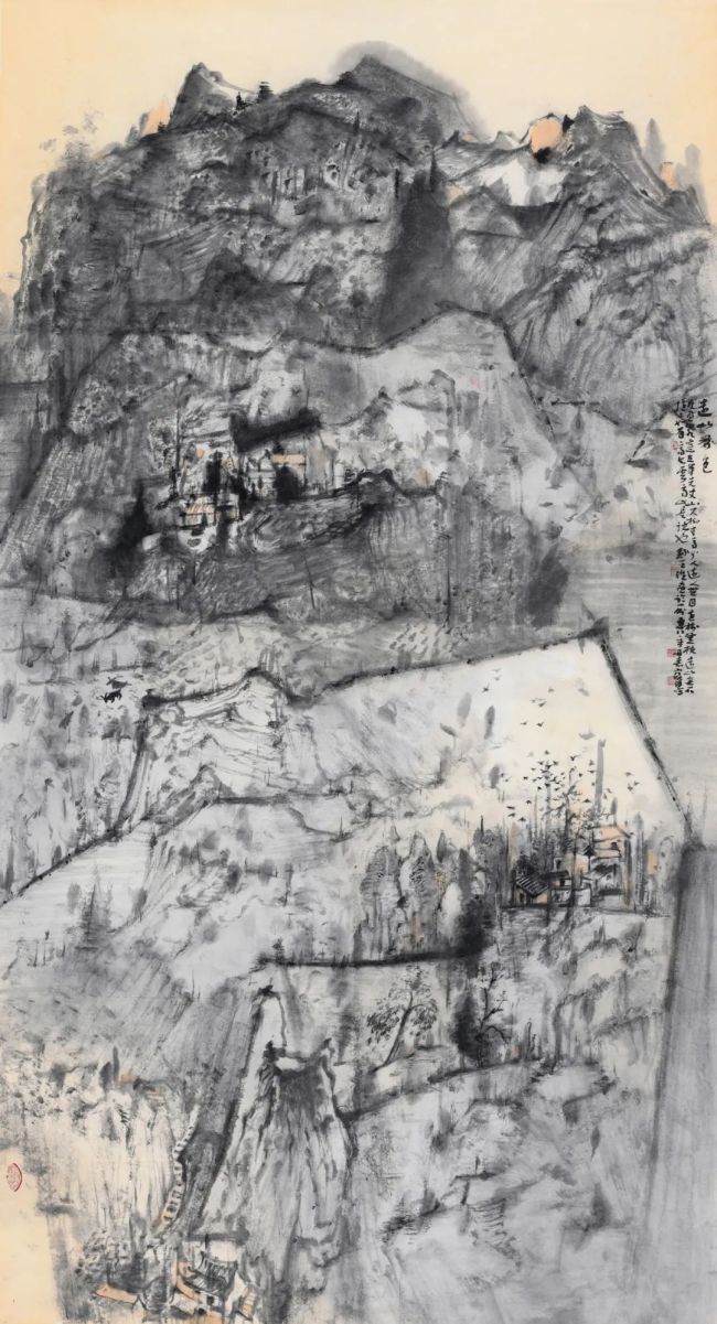 梁明山水画院泼墨泼彩山水画高级研修班招生开启限额15人