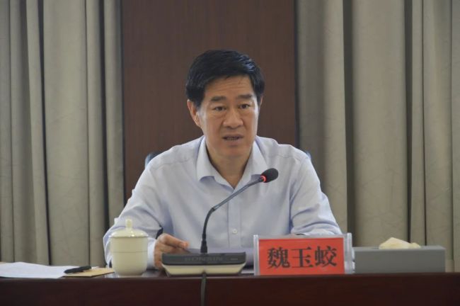 魏玉蛟要求,要实行国家卫生城市与文明城市"双城同创",一体推进,提高