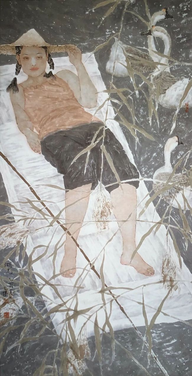 得法著名画家梁文博谈写生