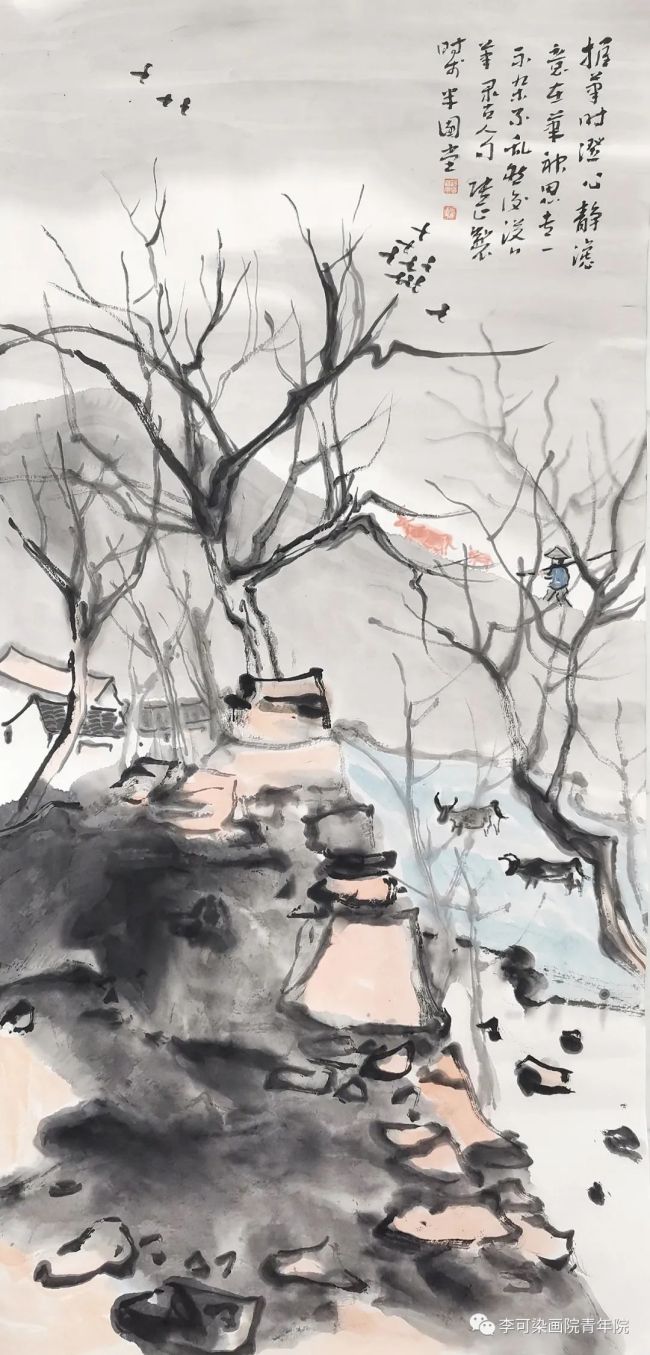 道至无极丹青常新读青年画家67张正作品中的传承基因