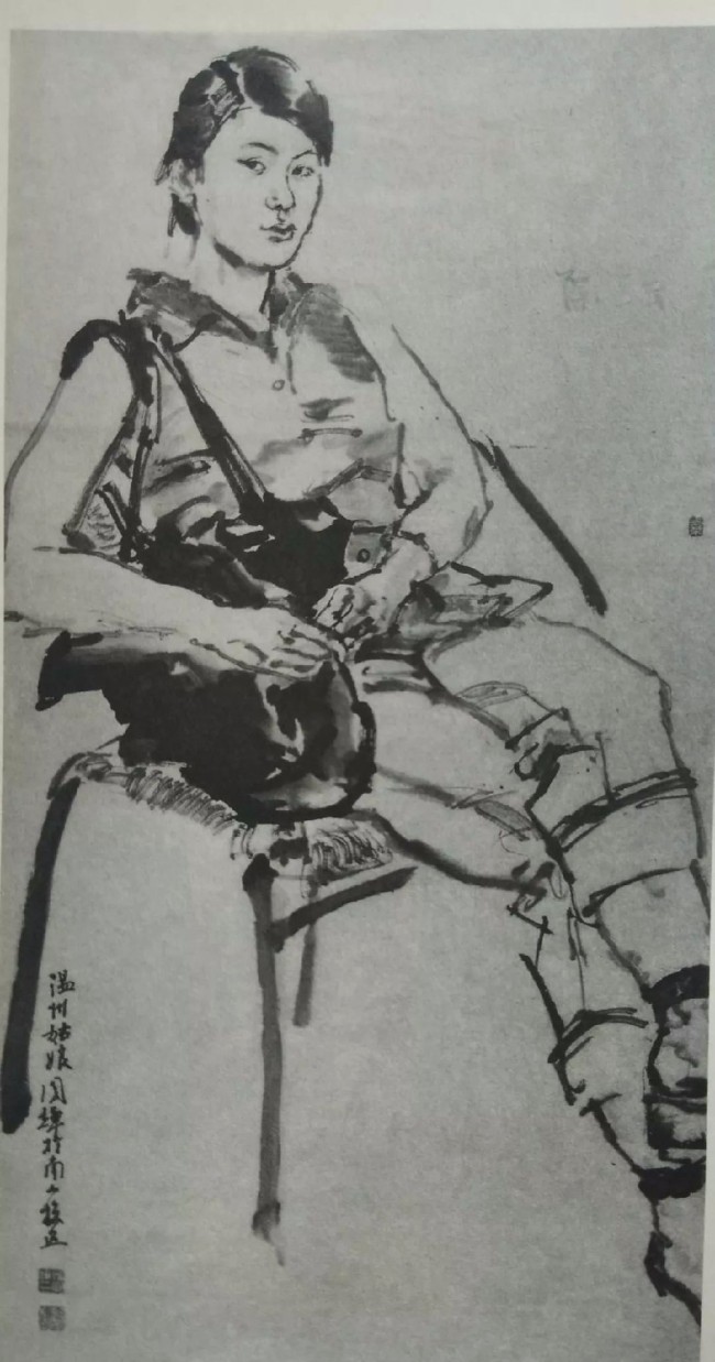 著名画家刘国辉速写是对生活感知的瞬间记录也记载着我的努力和奢望