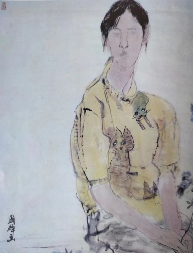 洵美且异品读著名画家刘国辉中国水墨人物画