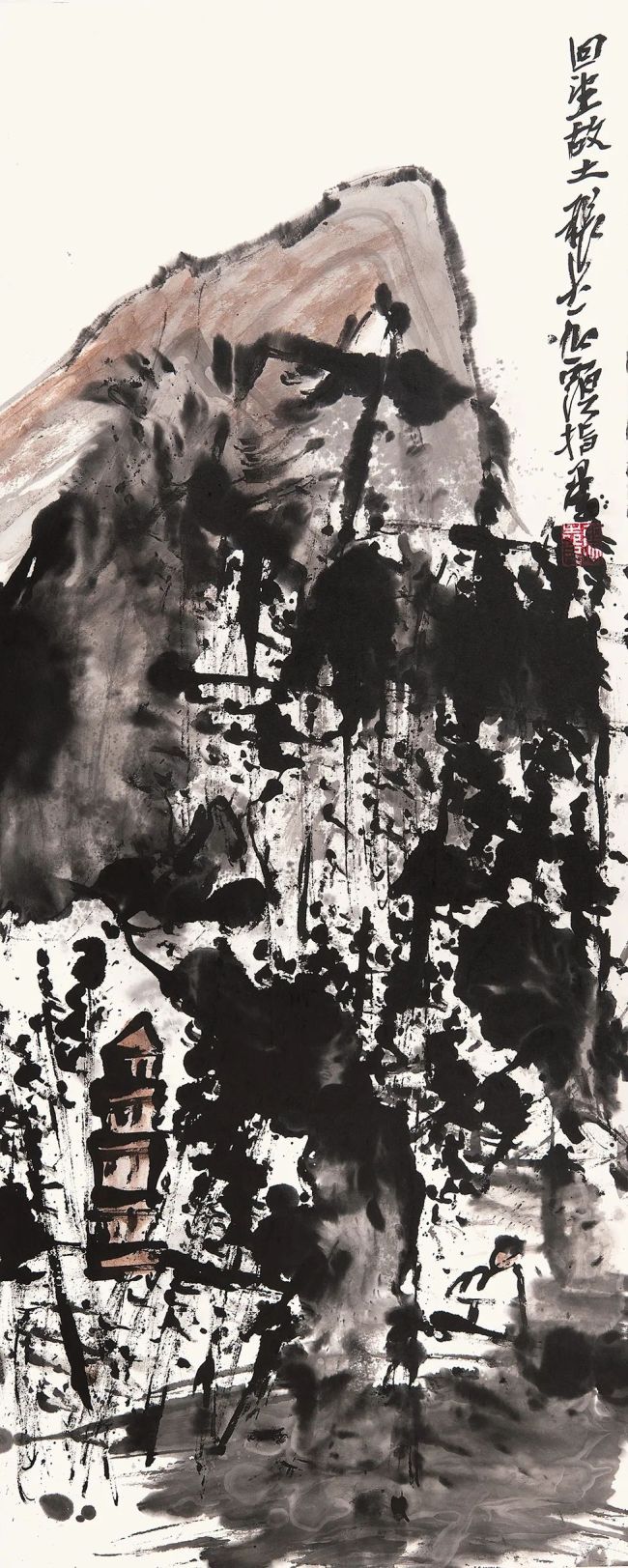 指与心连墨与指连著名画家张志民指墨画的艺术魅力