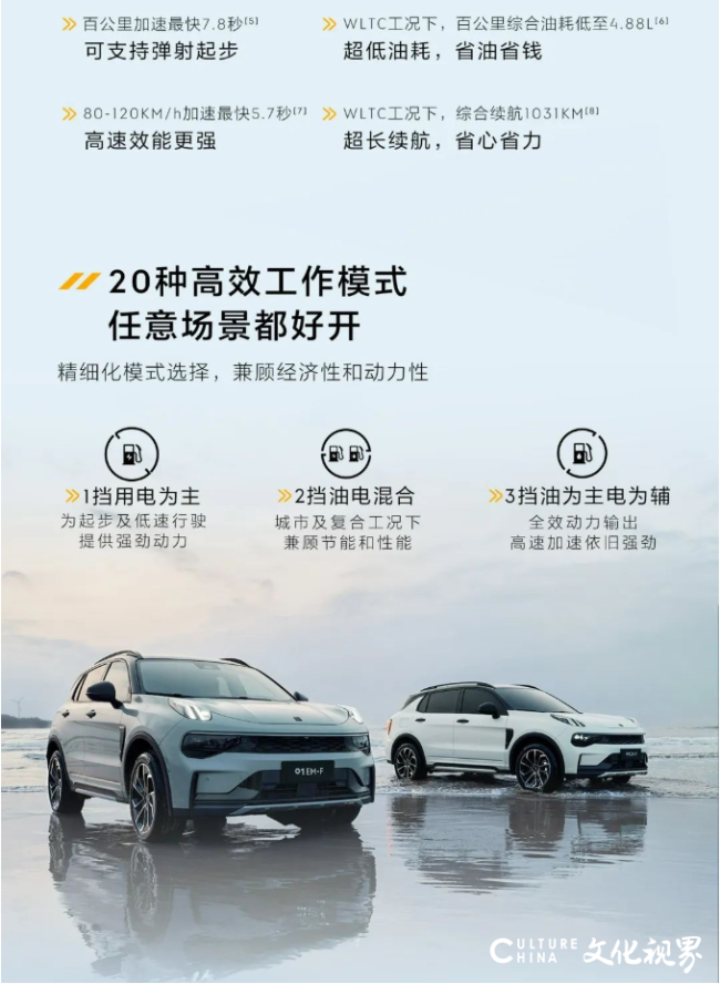 领克01 EM-F高端智能电混SUV领潮上市，售价18.18万元起