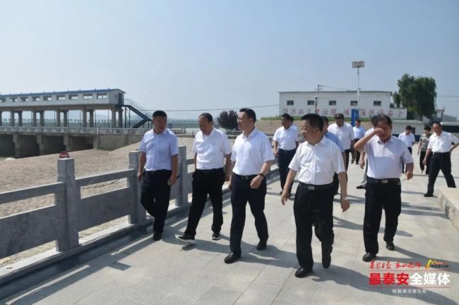 泰安市委副书记、市长张涛：确保黄河、东平湖安全度汛，人民群众生命财产安全