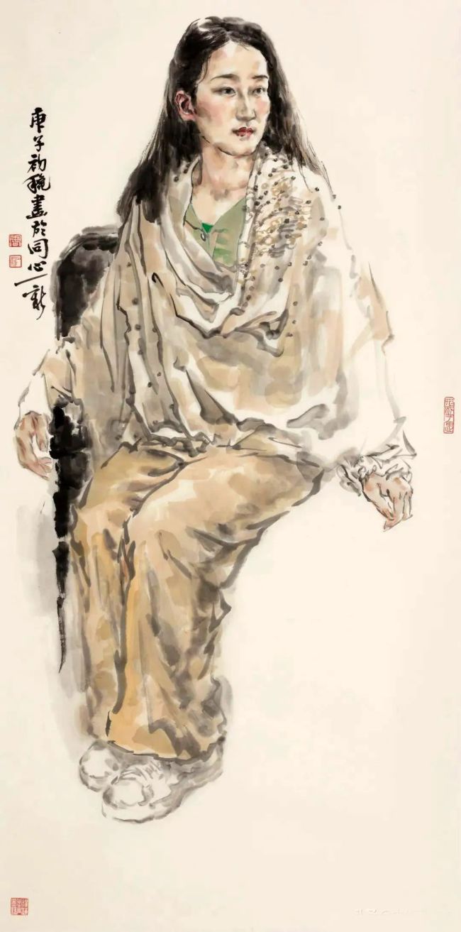 钟爱水墨人物，描绘“中国故事”——著名画家周一新独特的艺术面貌-中华网山东