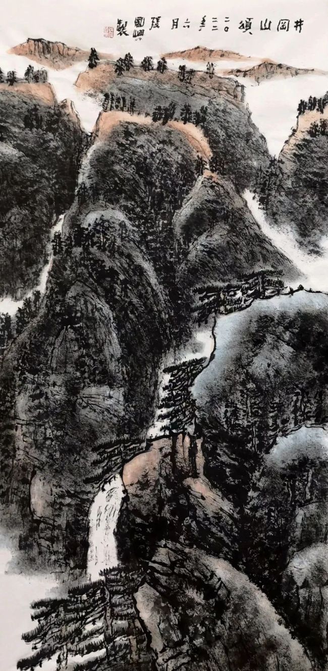 山高水长,著名画家张国兴受邀参展"丹青妙笔 翰墨书香——中国画名家