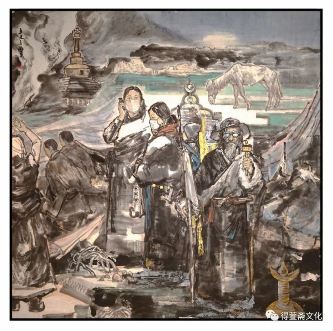 传统笔墨的现实“重构”，著名画家王莹应邀参展“大美艺雕——当代中国写意人物画名家学术邀请展”_山东站_中华网