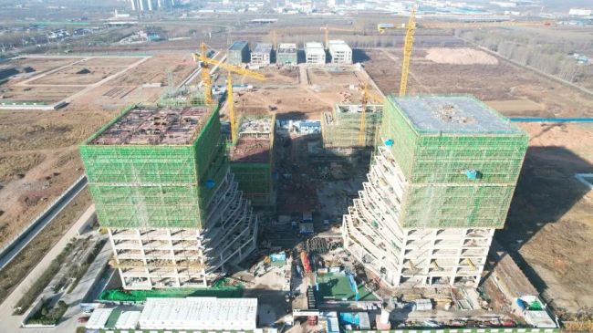 青岛莱西经济开发区：冬季施工不停歇项目建设掀热潮