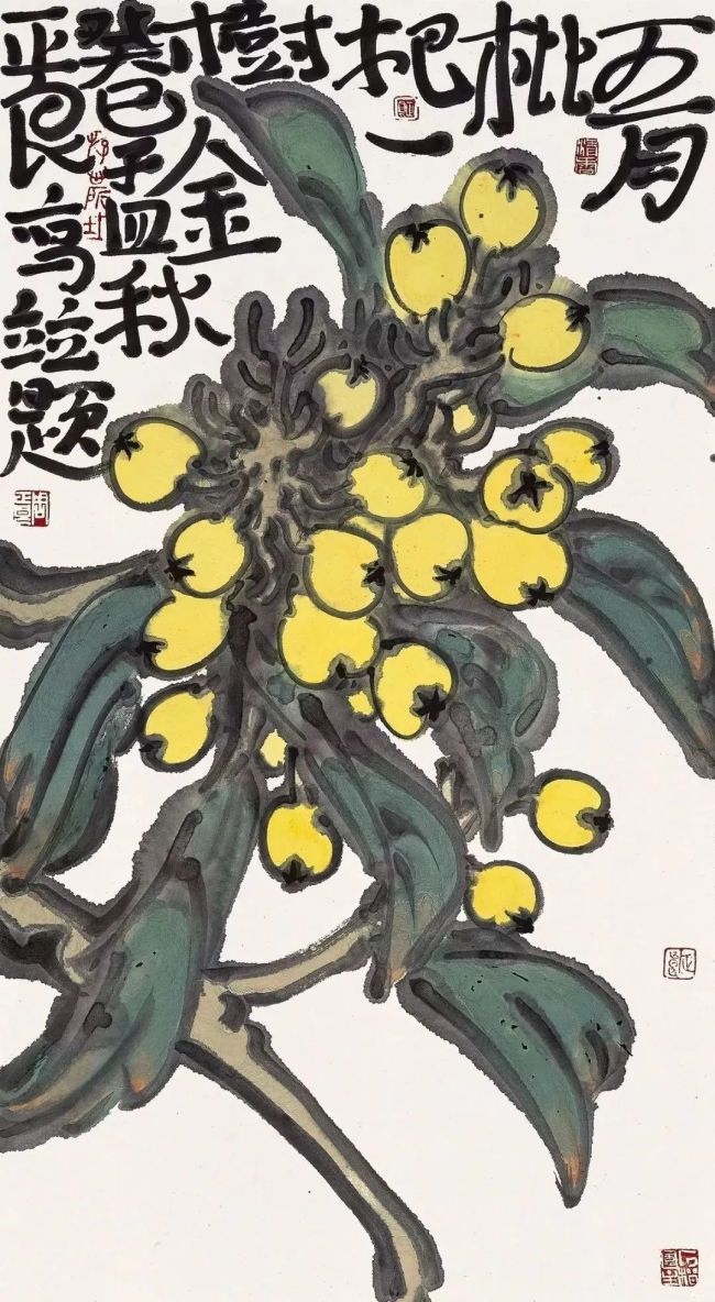 评著名画家周正良的写意花鸟:丰盈稚拙,独树一帜