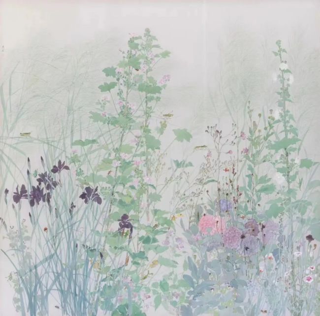 翠色和烟,青年画家李恩成受邀参展“品鉴文心——中国画名家邀请展”