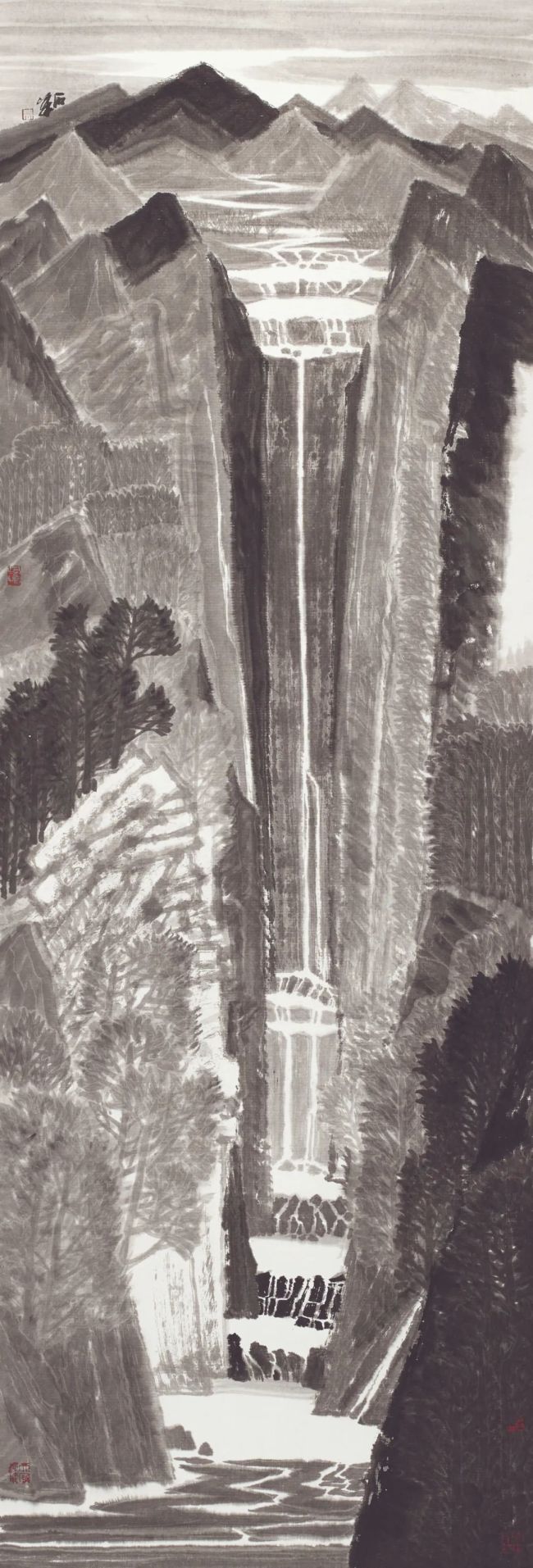 "兴会烟霞——周石峰山水画展"全国巡展潍坊站开幕 - 海报新闻