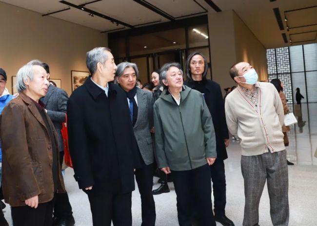 山东画院院长孔维克应邀出席,"时代新象——中国艺术研究院国画院第五