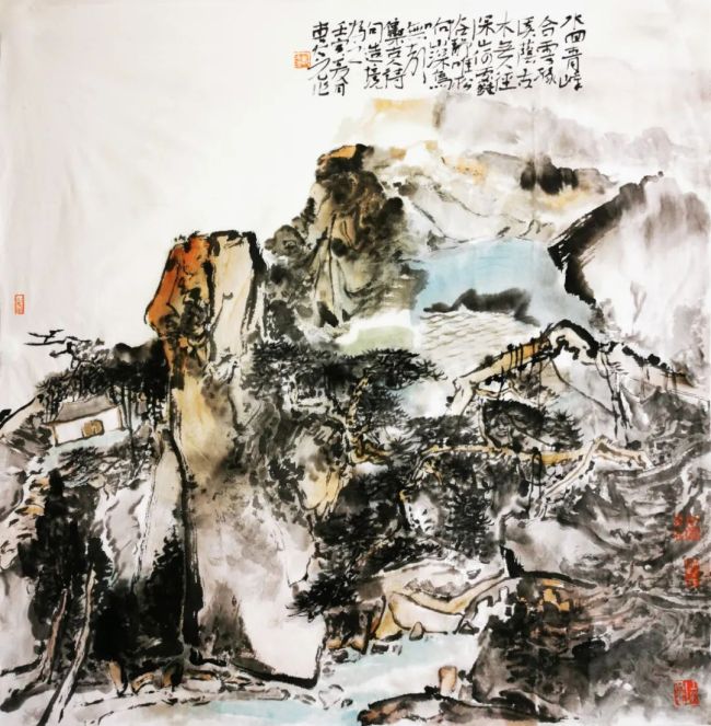 "文心雕龙——邹本虹,石寒,曹大元,徐波中国画邀请展"4月7日将在青岛