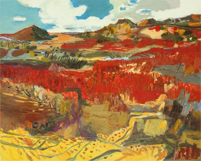 绘画性,纯粹性,刘大明对作品的本质追求