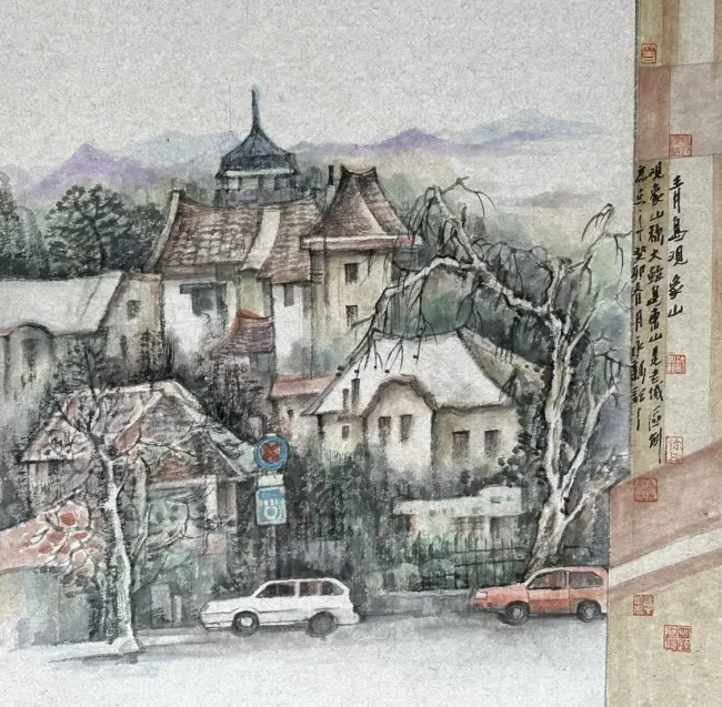 锦伦文化助力艺术青岛建设！“醉美青岛 精彩崂山“艺术品展在青开幕