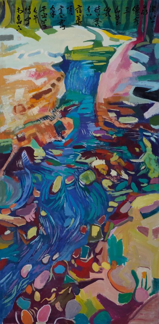 丁火艺术空间携著名画家孙博文作品参展第十届艺术深圳