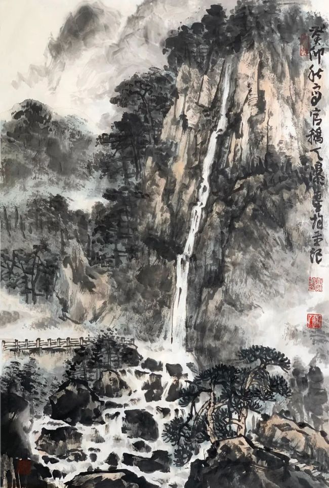 陈灵均画意诗情笔尖流溪光山色醉眼眸