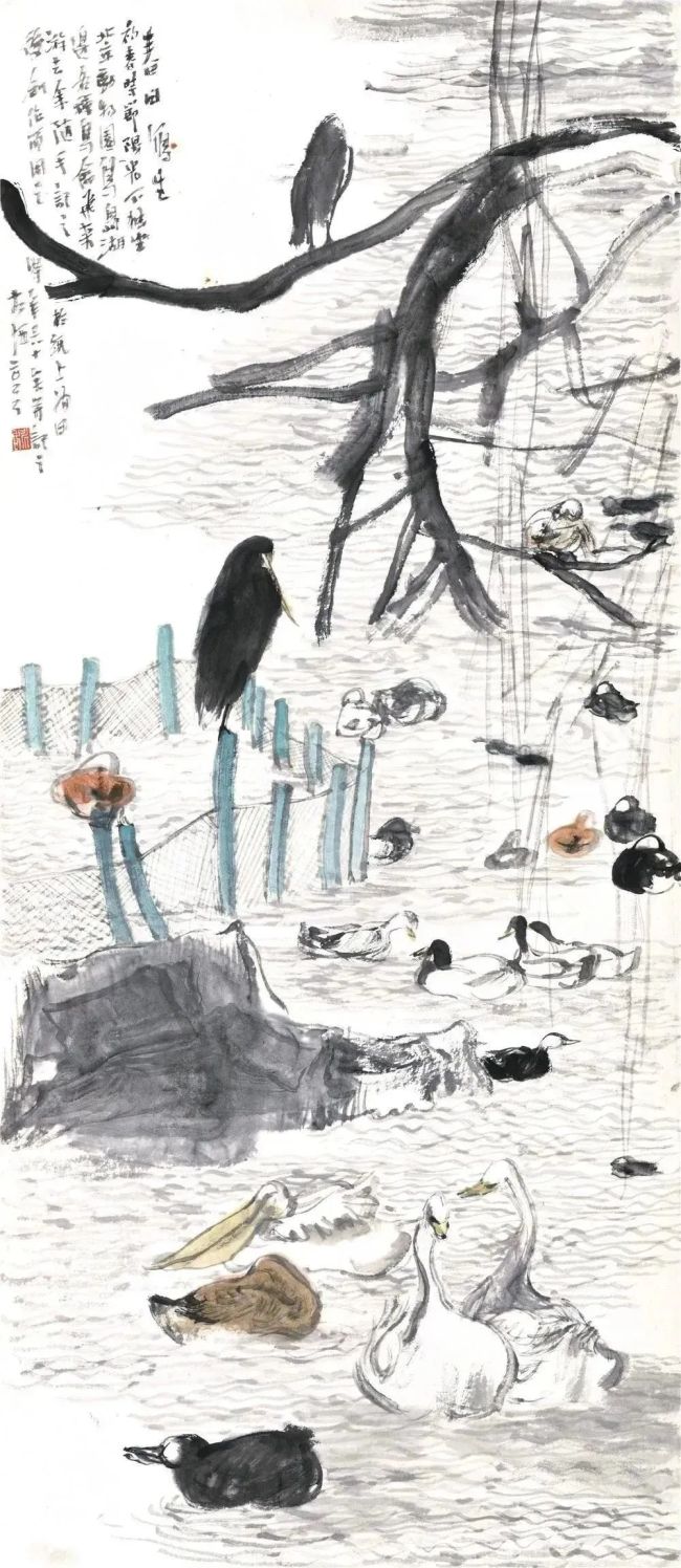 艺术同道 作者:刘倩)画家简介姚大伍1963年生于北京2006年调入北京